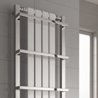 Ashen Mild Steel Towel Rail