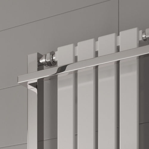 Ashen Mild Steel Towel Rail