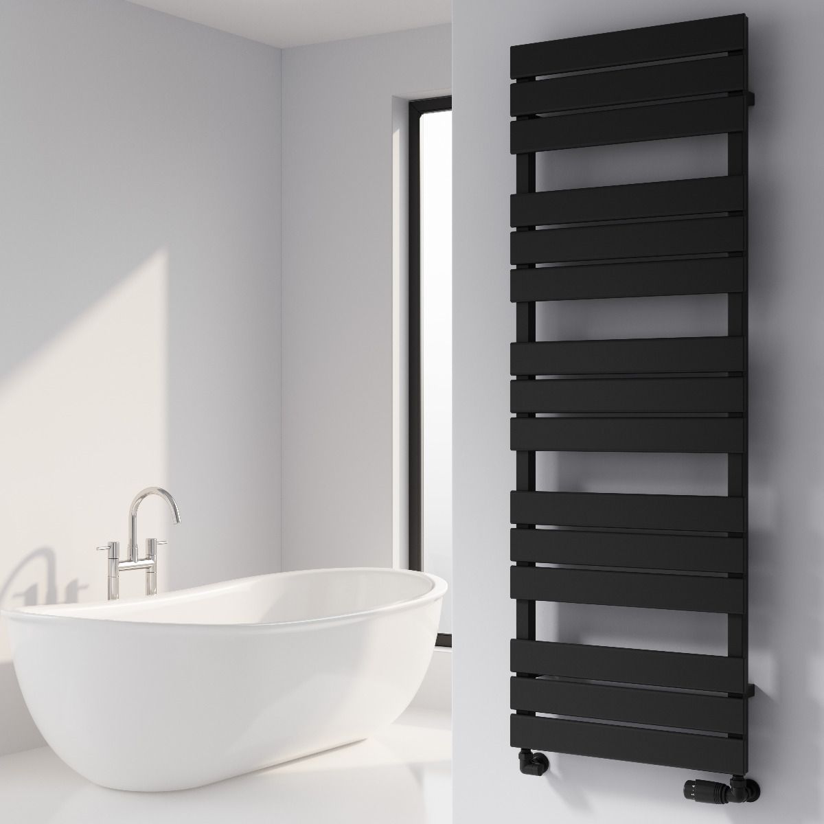 Avola Mild Steel Towel Rail