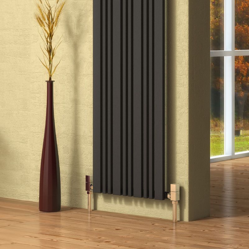 Bonera Vertical Mild Steel Towel Rail