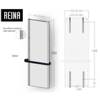 Borda Mild Steel Towel Rail