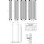 Caldero Vertical Aluminium Radiator
