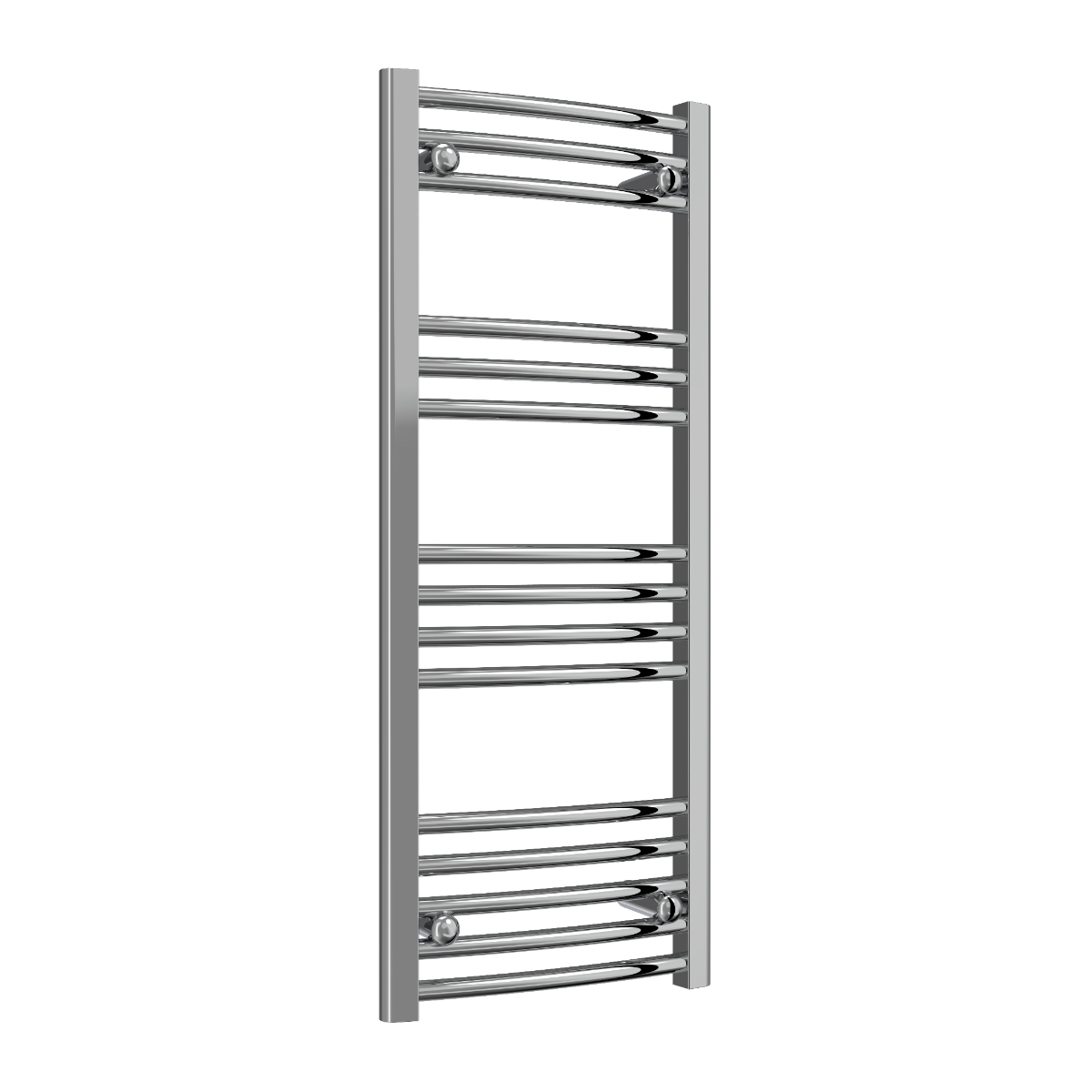 Capo Chrome Curved Mild Steel Towel Rail