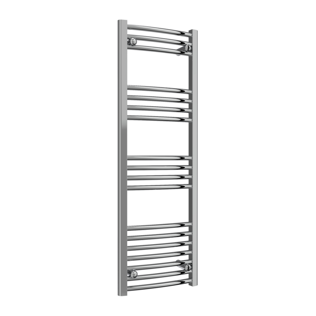 Capo Chrome Curved Mild Steel Towel Rail