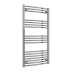 Capo Chrome Curved Mild Steel Towel Rail