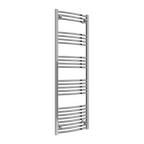Capo Chrome Curved Mild Steel Towel Rail