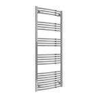 Capo Chrome Curved Mild Steel Towel Rail
