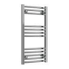 Capo Chrome Curved Mild Steel Towel Rail