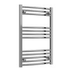 Capo Chrome Curved Mild Steel Towel Rail