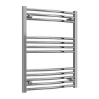 Capo Chrome Curved Mild Steel Towel Rail