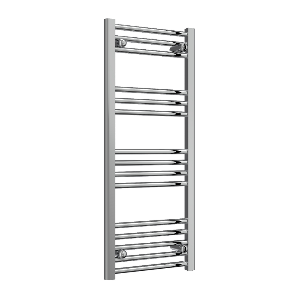 Capo Chrome Flat Mild Steel Towel Rail