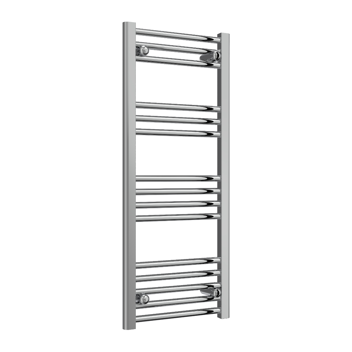 Capo Chrome Flat Mild Steel Towel Rail