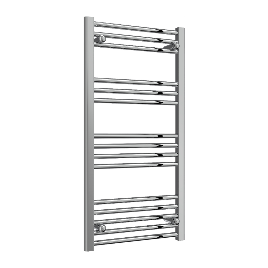 Capo Chrome Flat Mild Steel Towel Rail