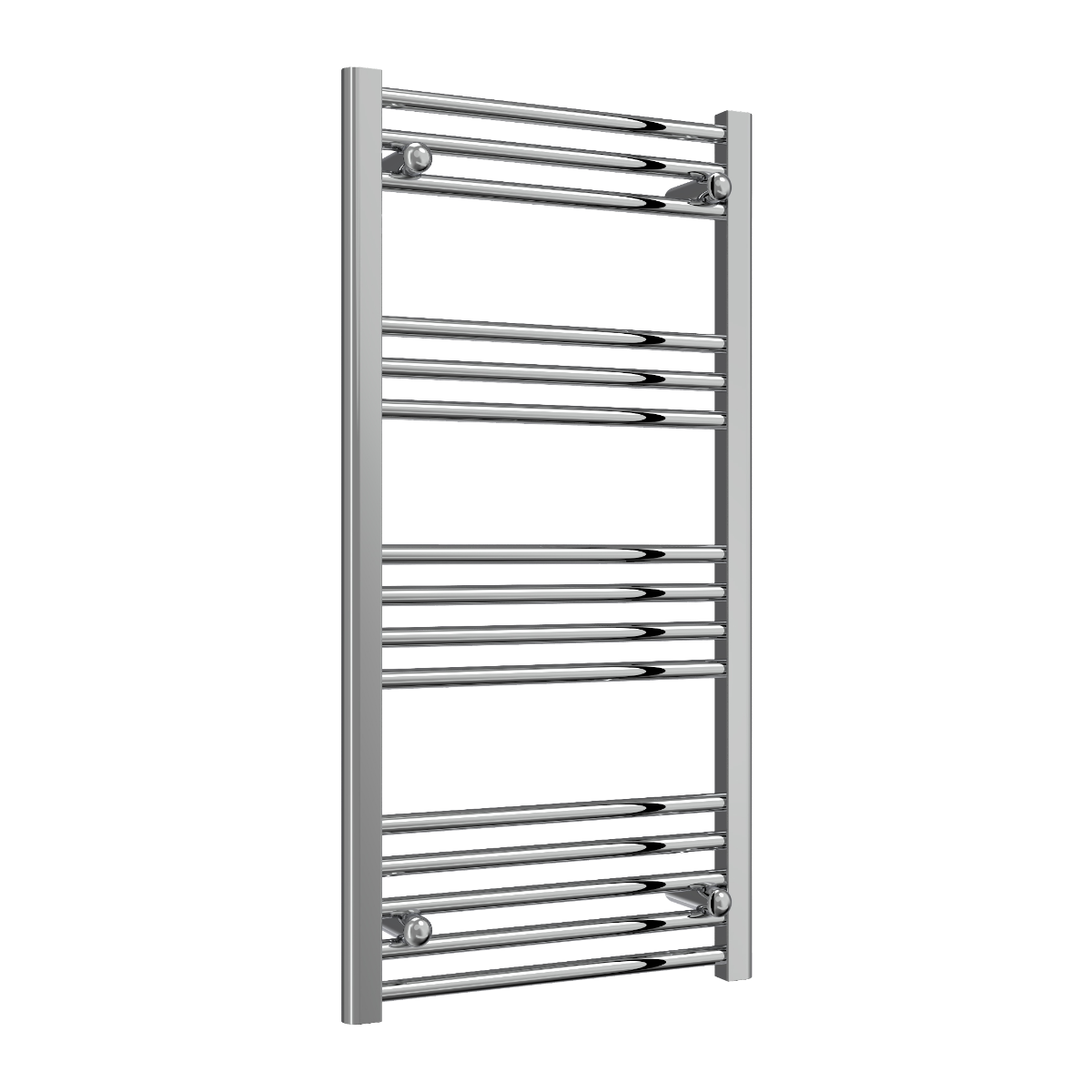 Capo Chrome Flat Mild Steel Towel Rail