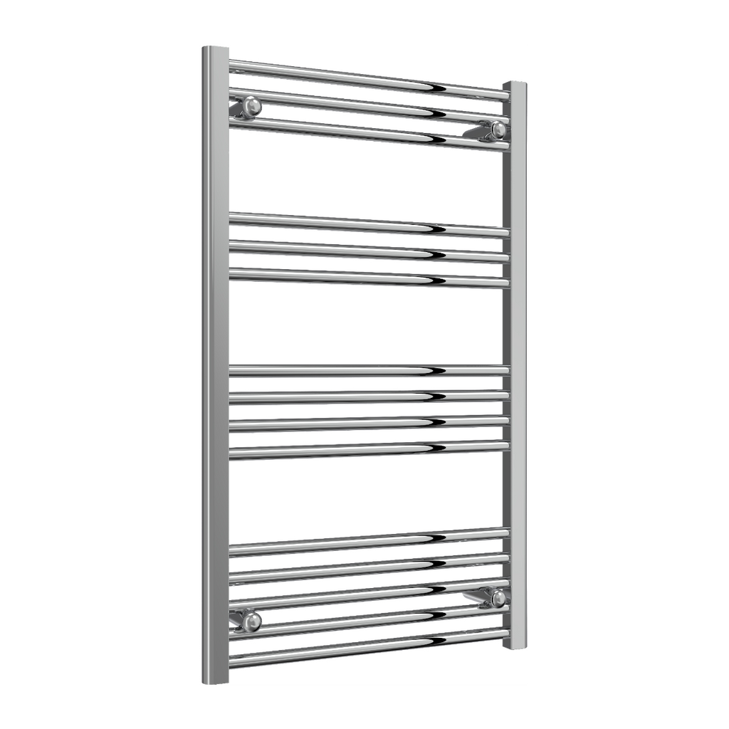 Capo Chrome Flat Mild Steel Towel Rail
