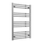 Capo Chrome Flat Mild Steel Towel Rail