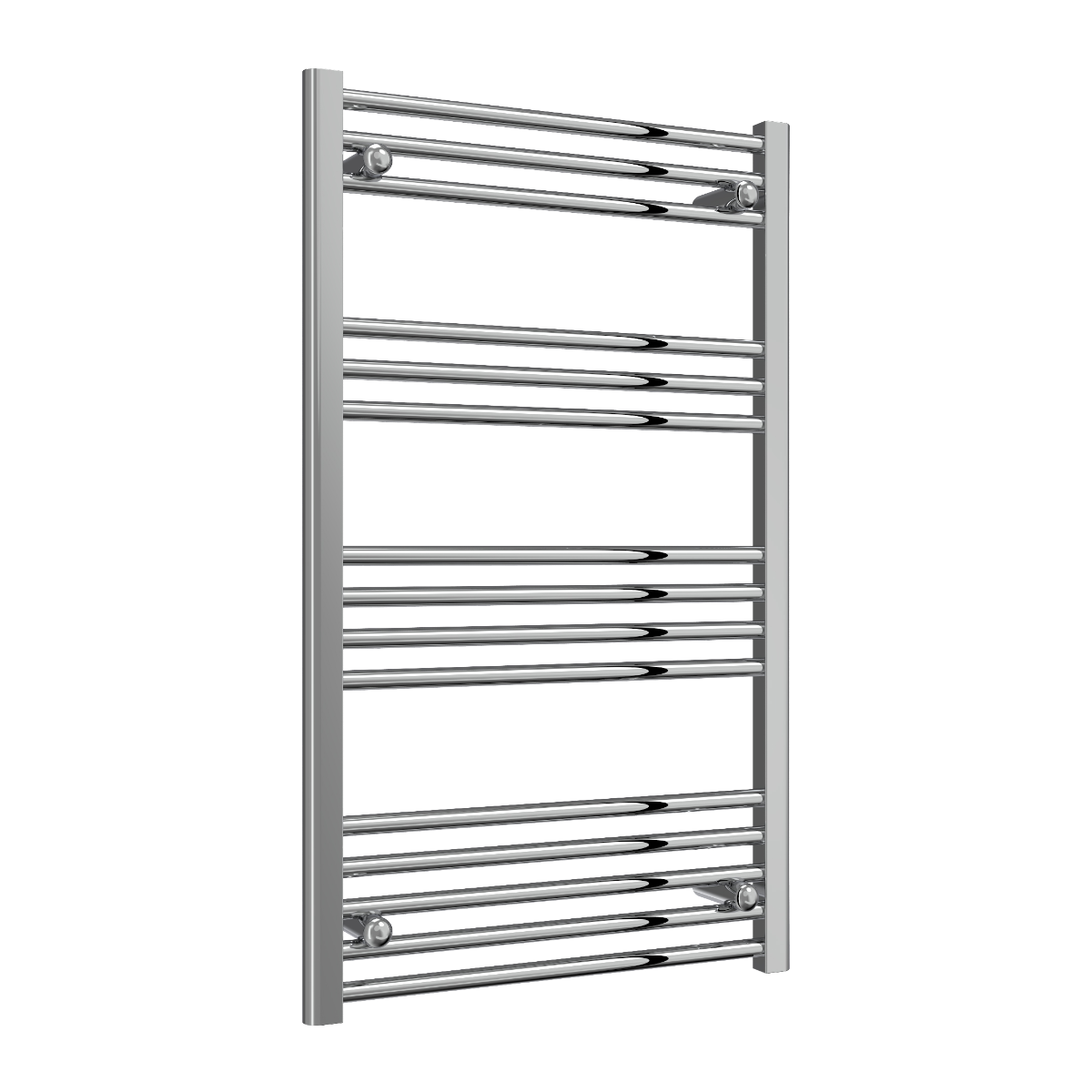 Capo Chrome Flat Mild Steel Towel Rail