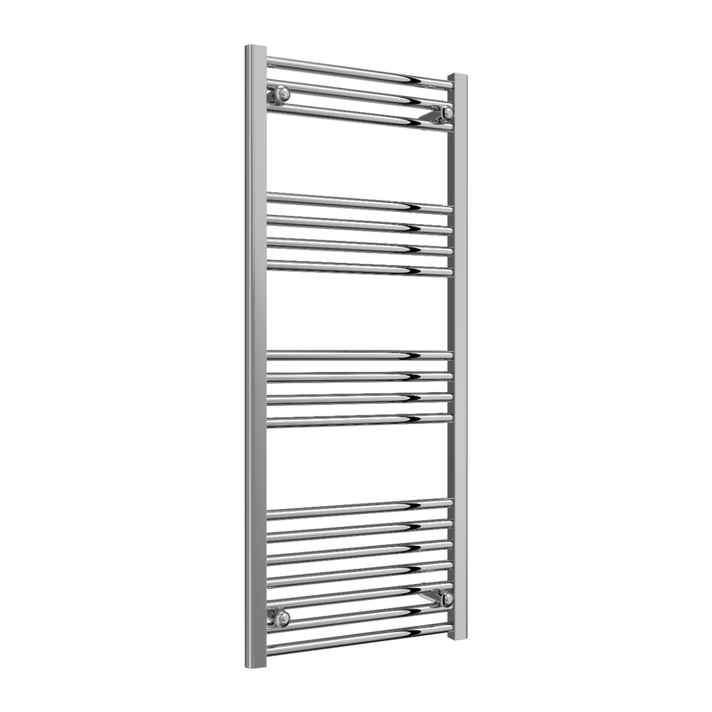 Capo Chrome Flat Mild Steel Towel Rail
