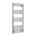 Capo Chrome Flat Mild Steel Towel Rail