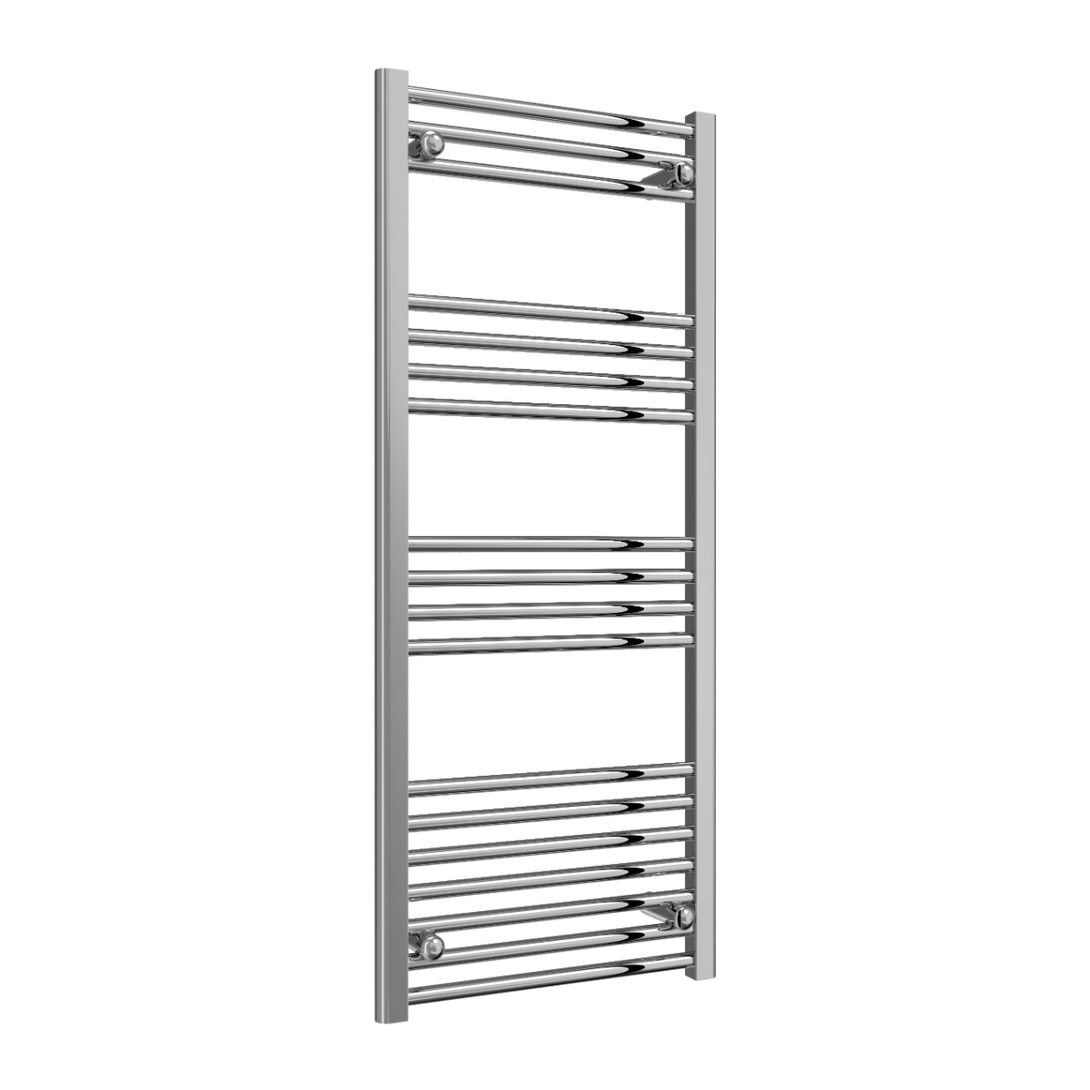 Capo Chrome Flat Mild Steel Towel Rail