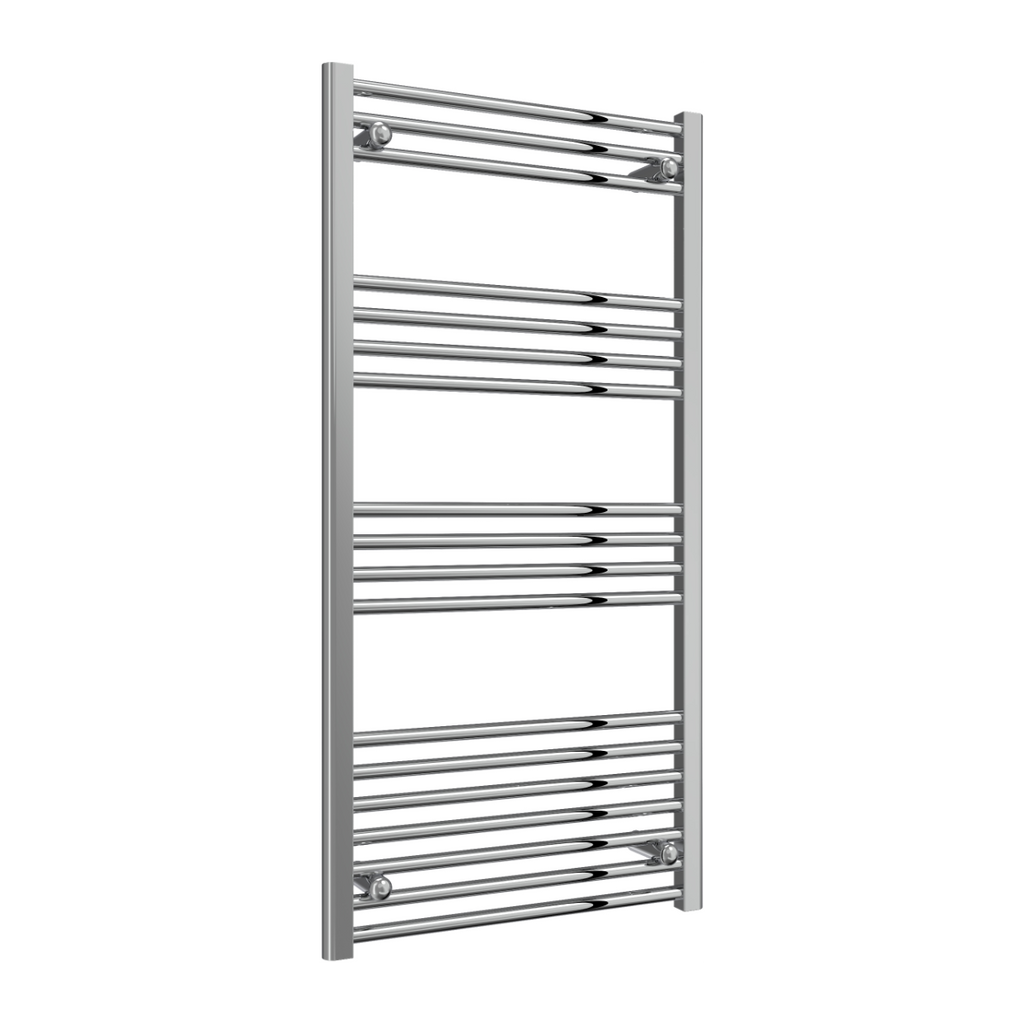 Capo Chrome Flat Mild Steel Towel Rail
