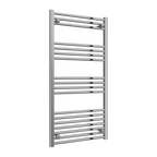 Capo Chrome Flat Mild Steel Towel Rail