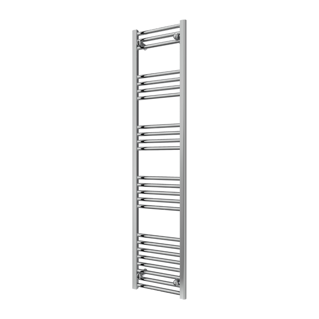 Capo Chrome Flat Mild Steel Towel Rail