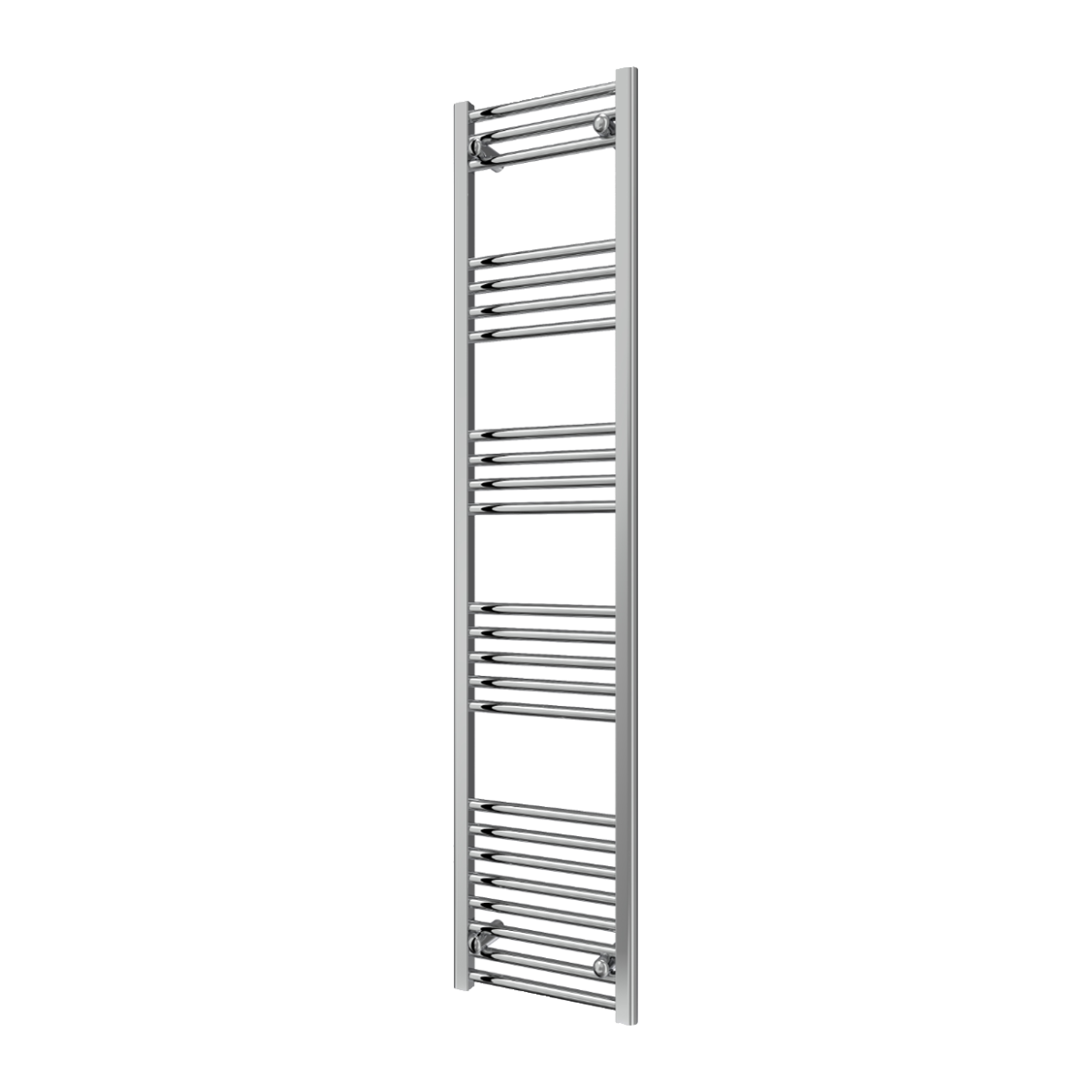 Capo Chrome Flat Mild Steel Towel Rail