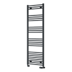 Capo Anthracite Flat Mild Steel Towel Rail