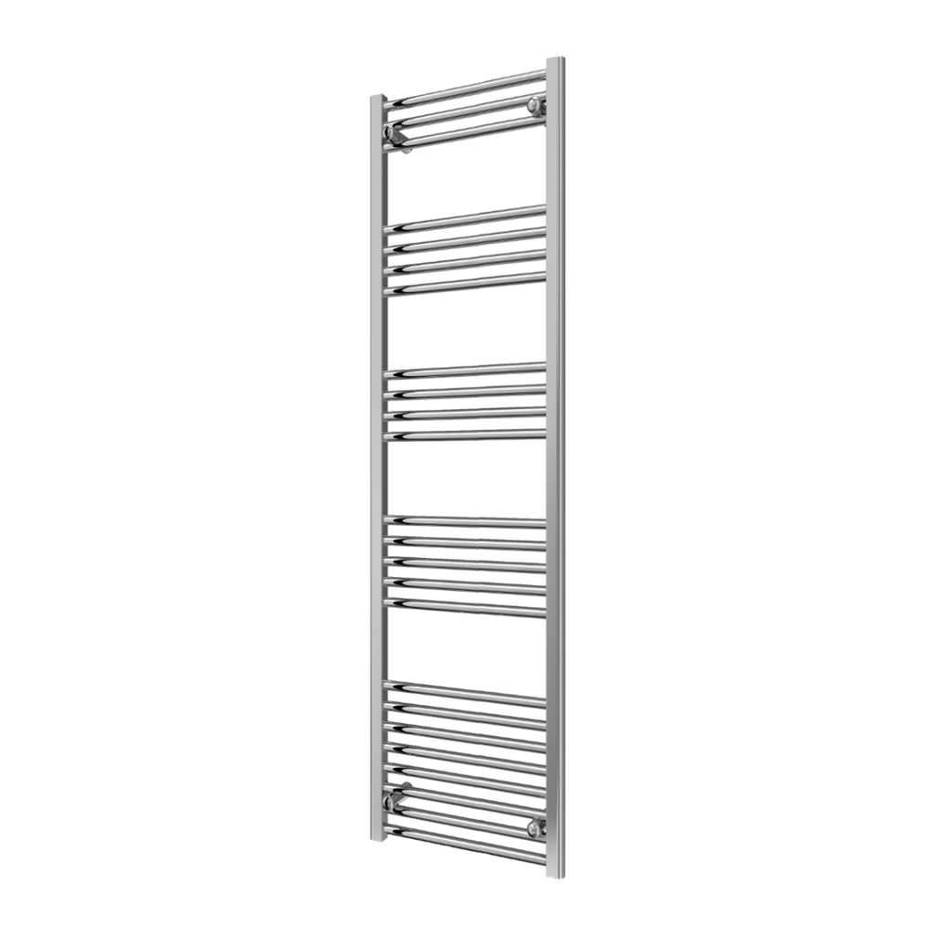 Capo Chrome Flat Mild Steel Towel Rail