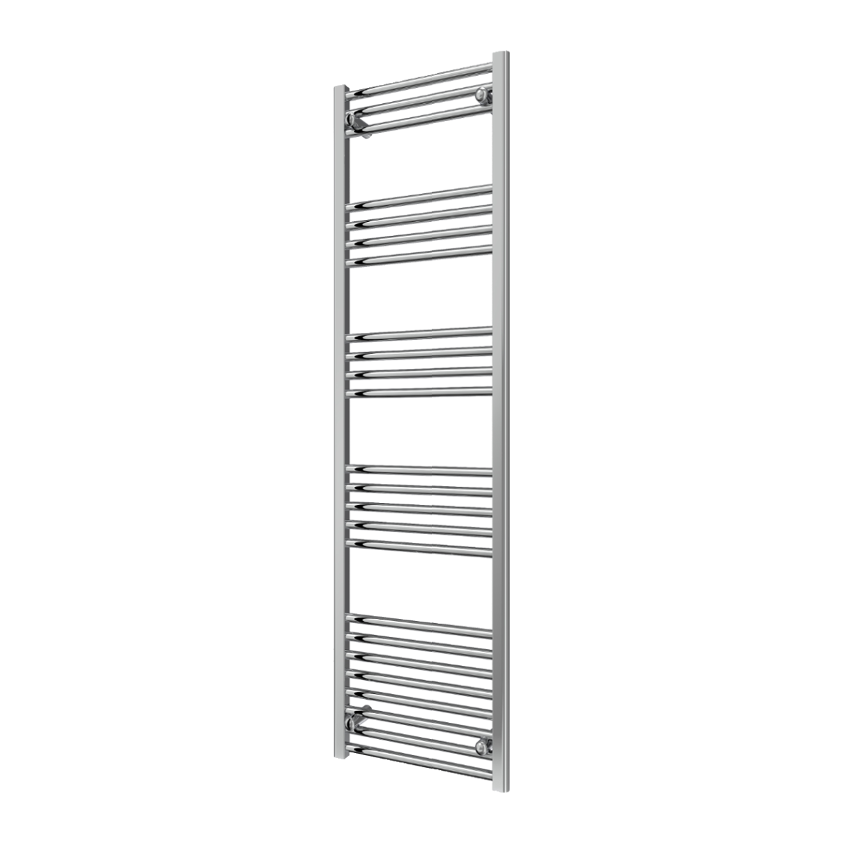 Capo Chrome Flat Mild Steel Towel Rail