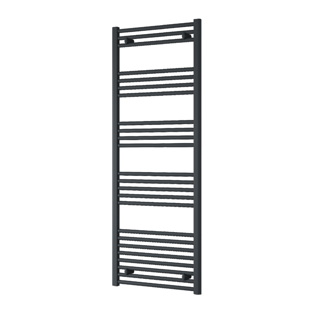 Capo Anthracite Flat Electric Radiator