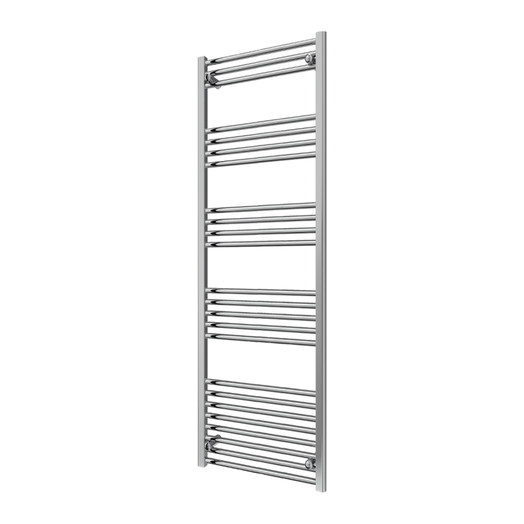 Capo Chrome Flat Mild Steel Towel Rail