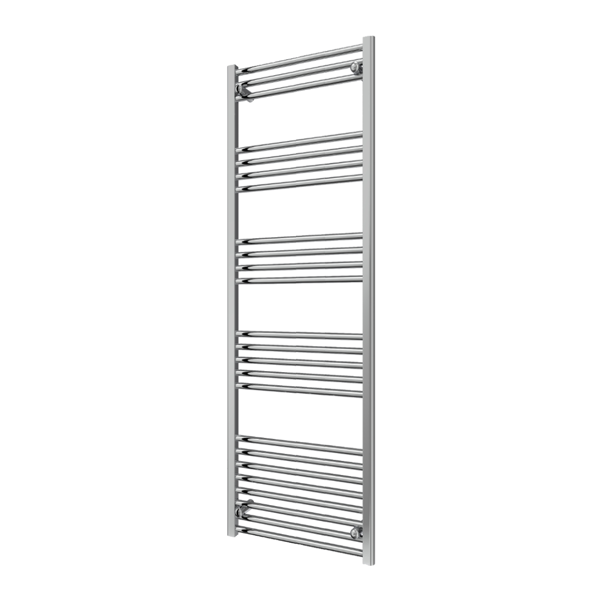 Capo Chrome Flat Mild Steel Towel Rail