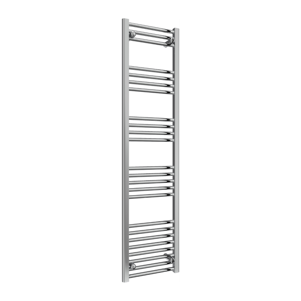 Capo Chrome Flat Mild Steel Towel Rail