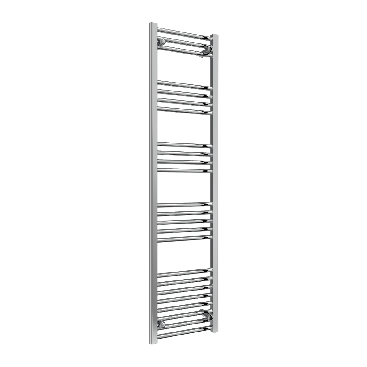 Capo Chrome Flat Mild Steel Towel Rail