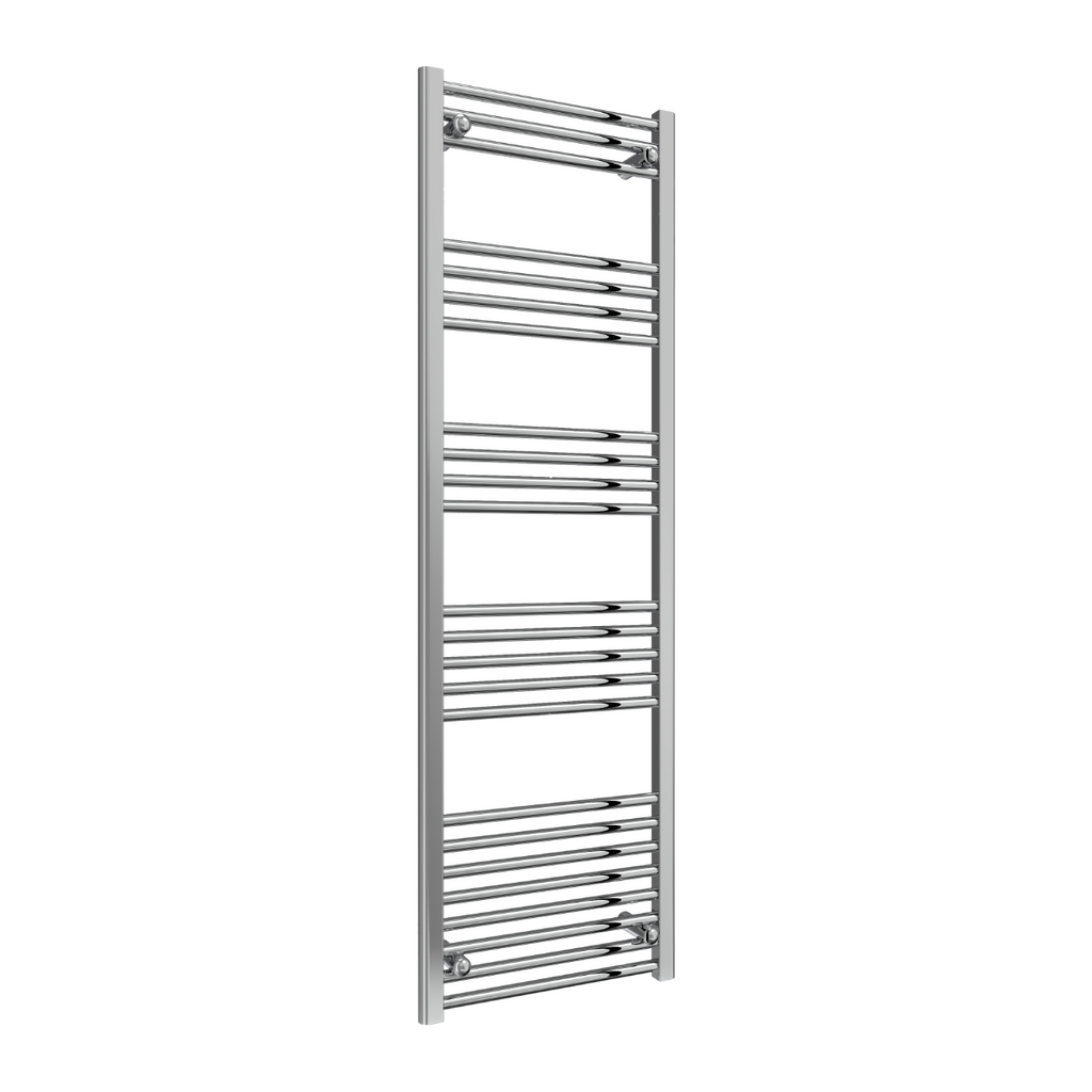 Capo Chrome Flat Mild Steel Towel Rail