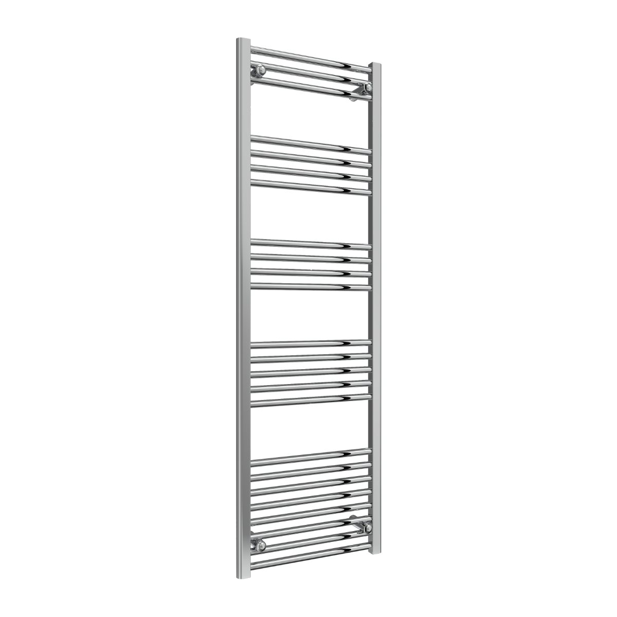 Capo Chrome Flat Mild Steel Towel Rail