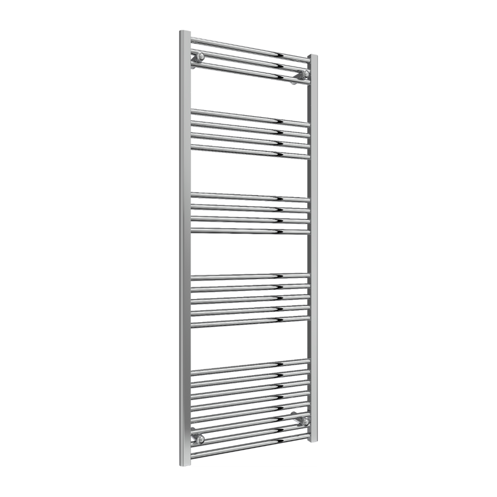 Capo Chrome Flat Mild Steel Towel Rail