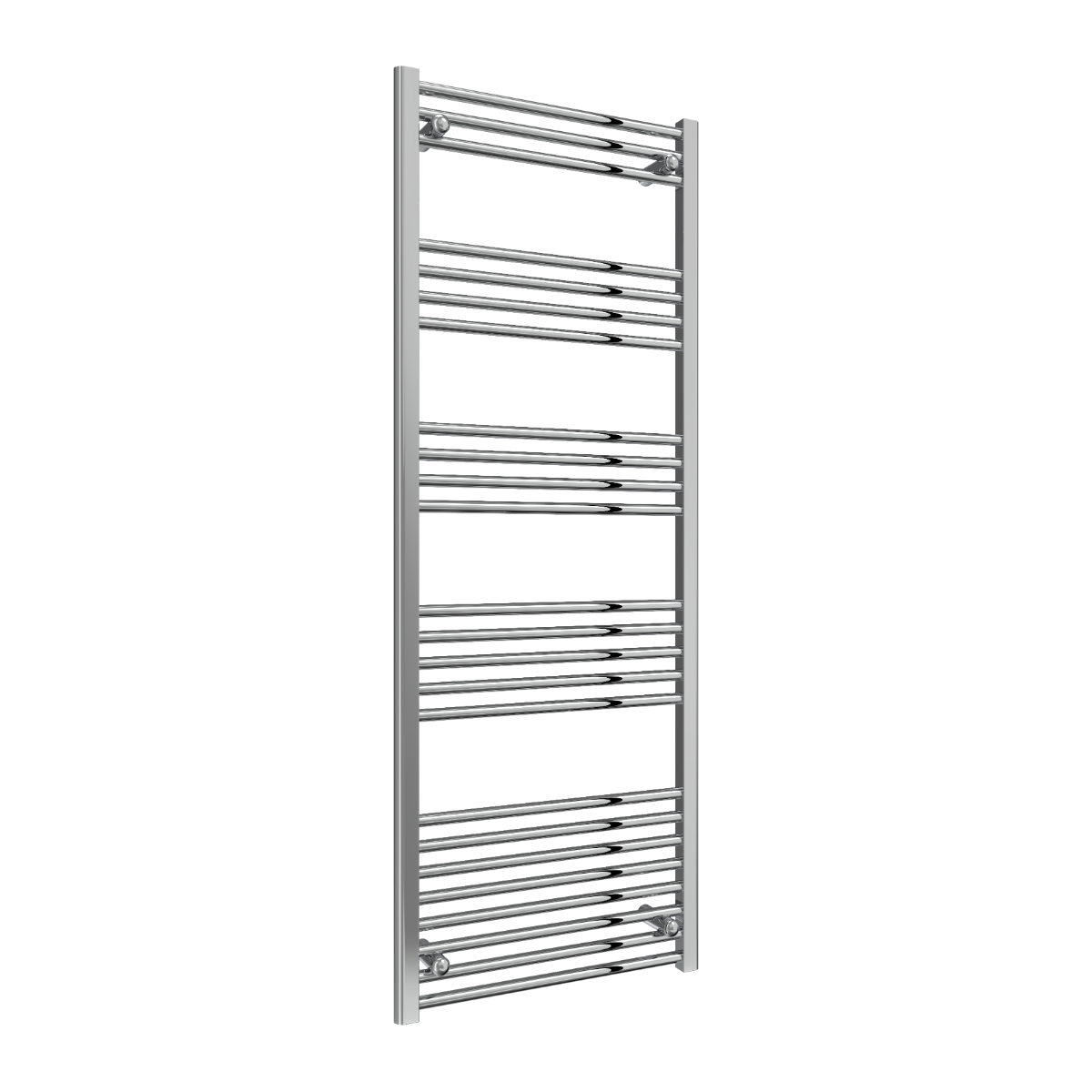 Capo Chrome Flat Mild Steel Towel Rail