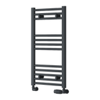Capo Anthracite Flat Mild Steel Towel Rail