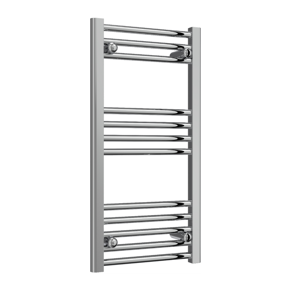 Capo Chrome Flat Mild Steel Towel Rail