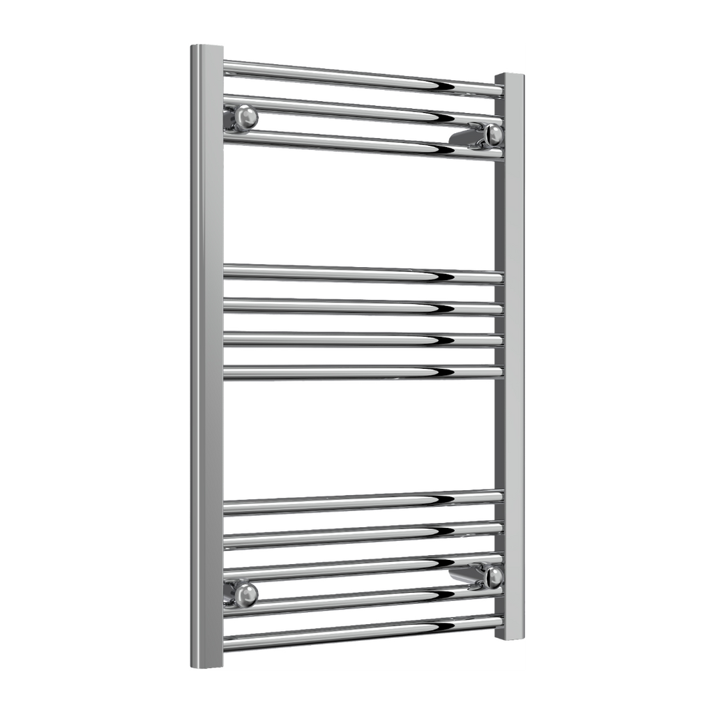 Capo Chrome Flat Mild Steel Towel Rail