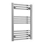 Capo Chrome Flat Mild Steel Towel Rail