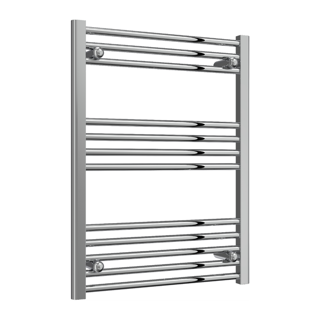 Capo Chrome Flat Mild Steel Towel Rail