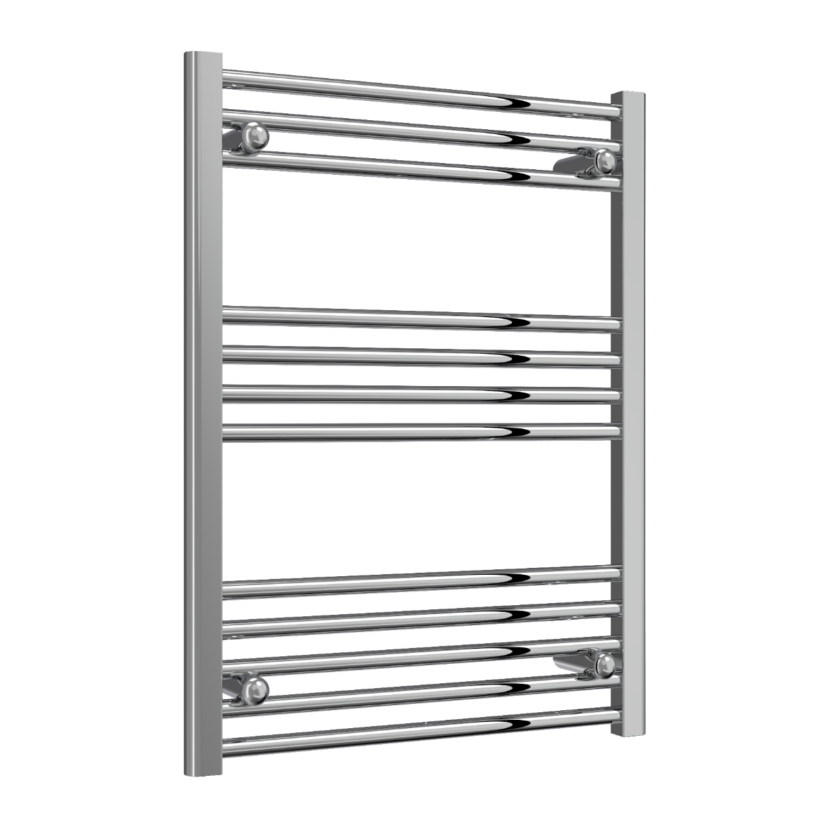 Capo Chrome Flat Mild Steel Towel Rail