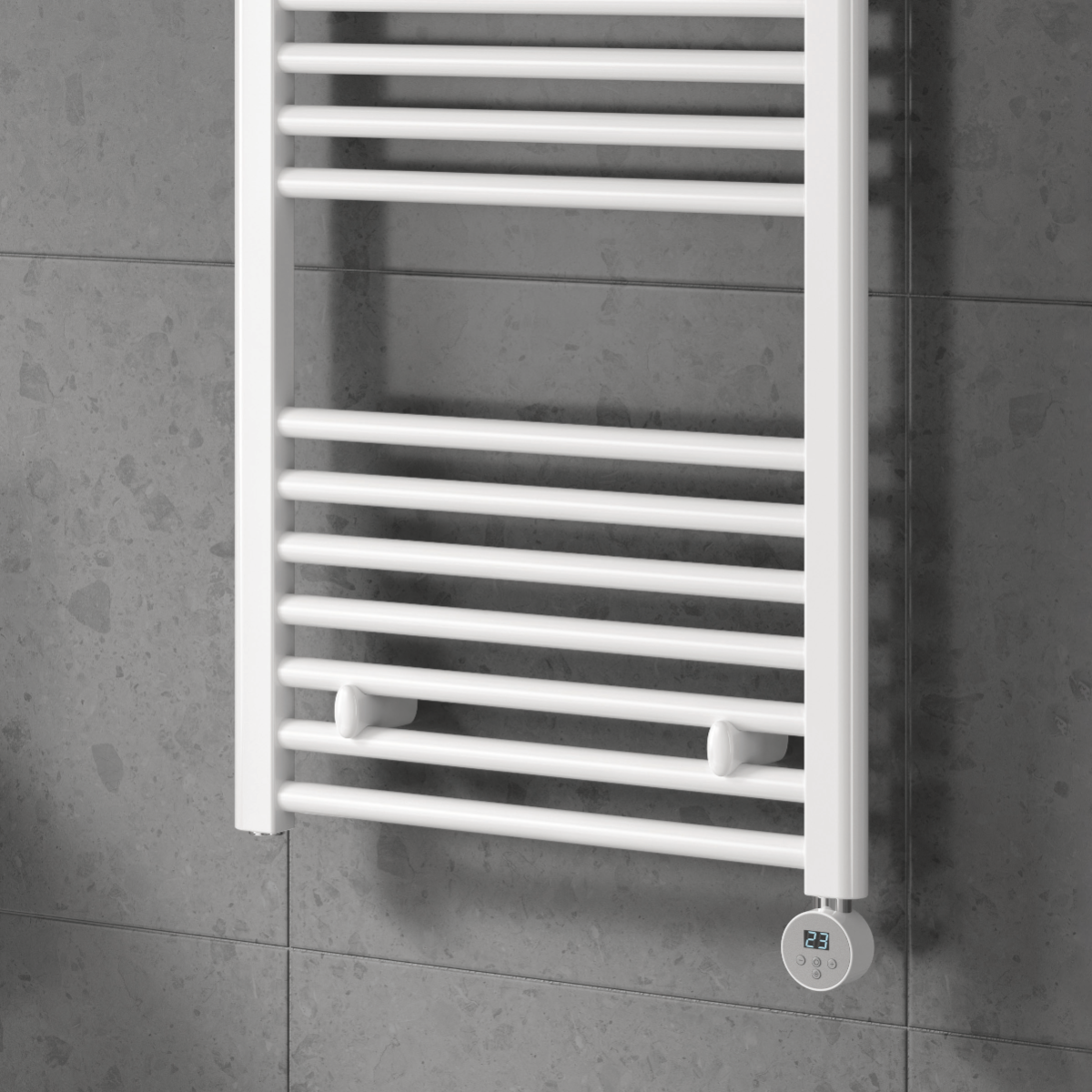 Capo Flat White Electric Radiator