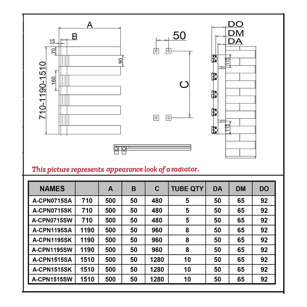 Carpena Aluminium Radiator