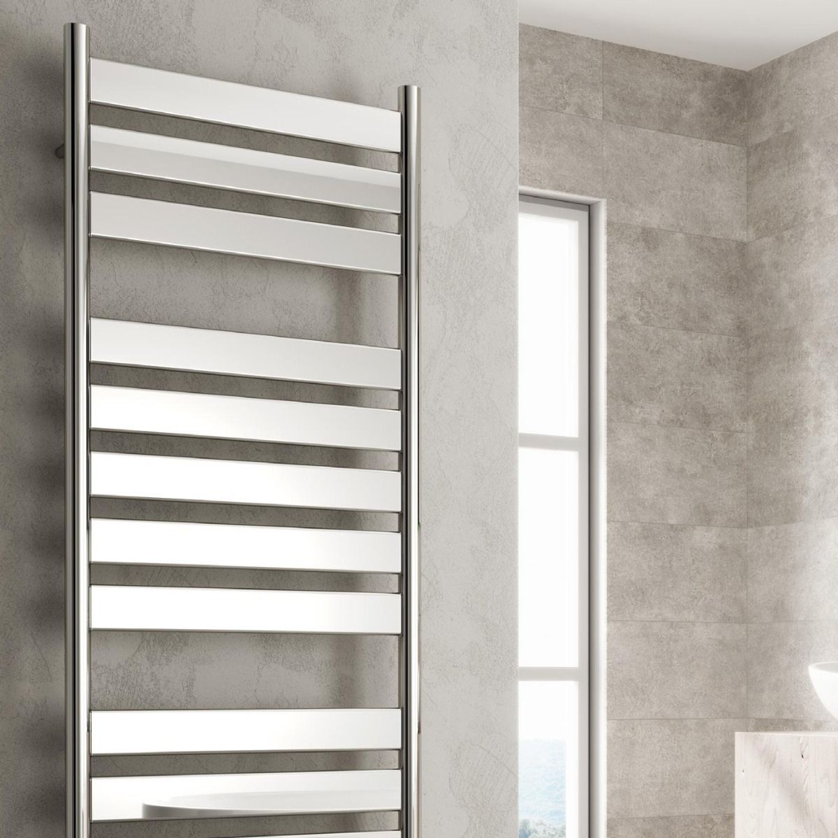 Carpi Mild Steel Towel Rail