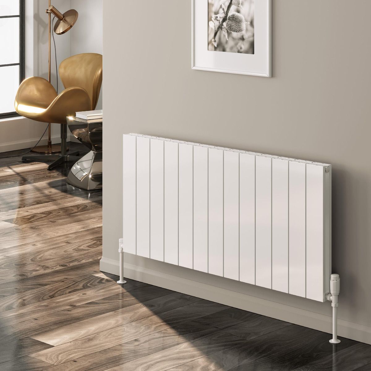 Casina Horizontal Aluminium Radiator